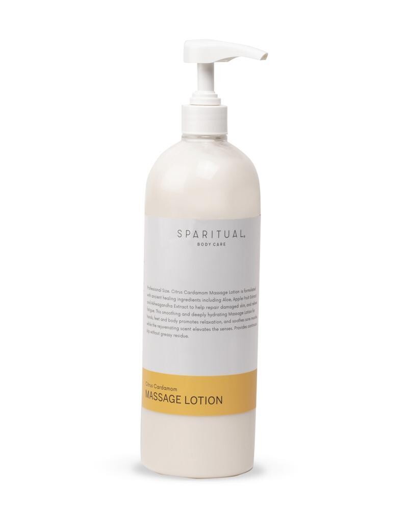 SpaRitual Citrus Cardamom Massage Lotion 33oz