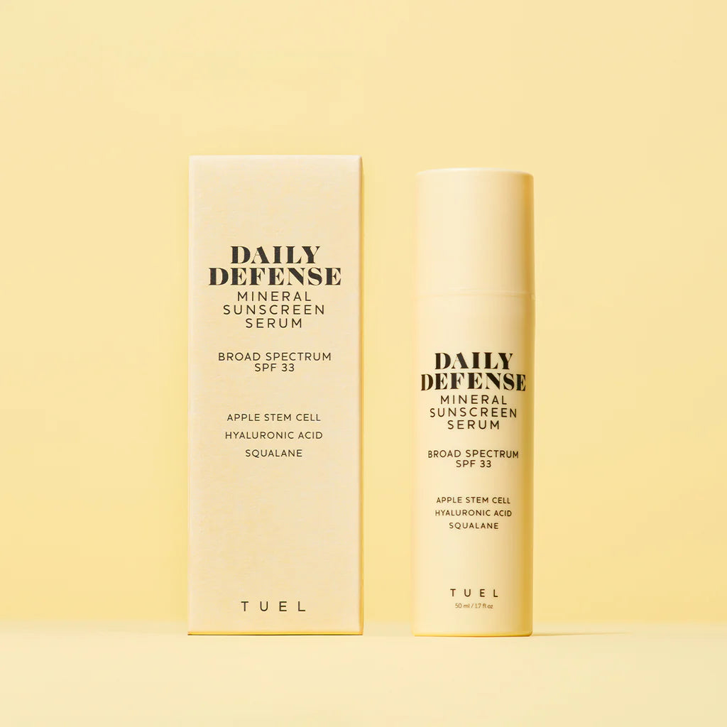 Tuel Daily Defense 50ml Mineral Sunscreen Serum (IN STOCK!)
