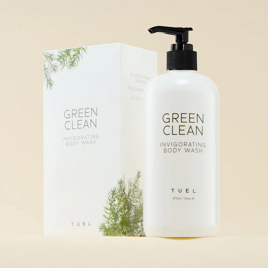 Tuel Green Clean Body Wash Large 16oz