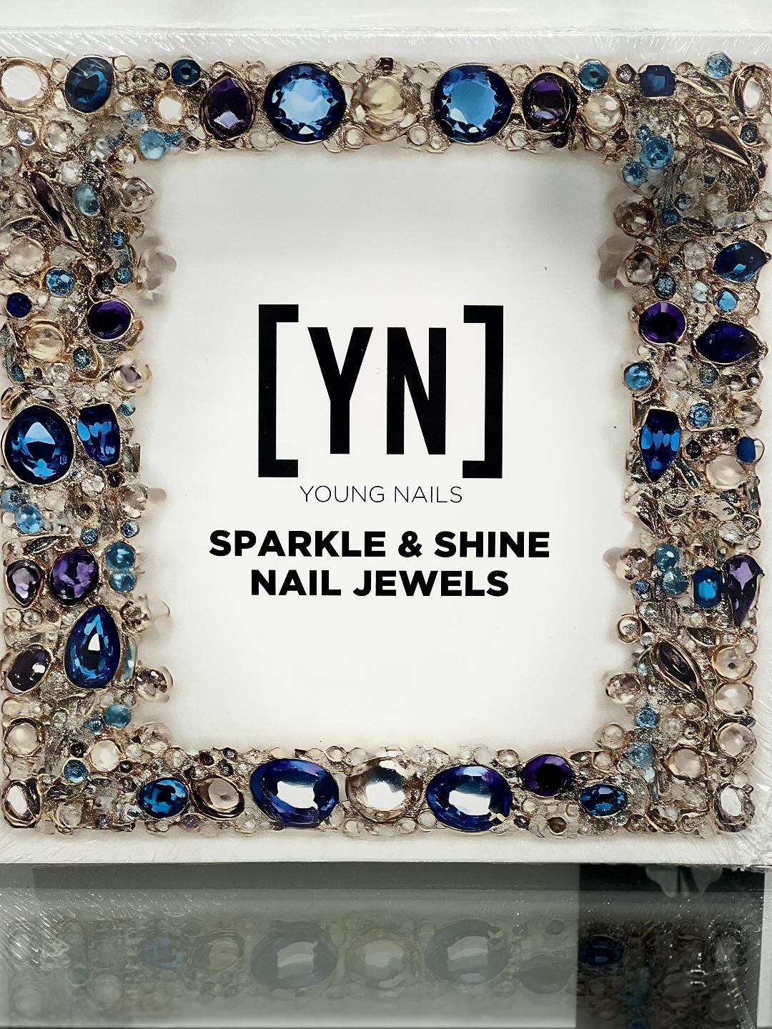 YN Sparkle and Shine Nail Jewels 125pc Charm Tray