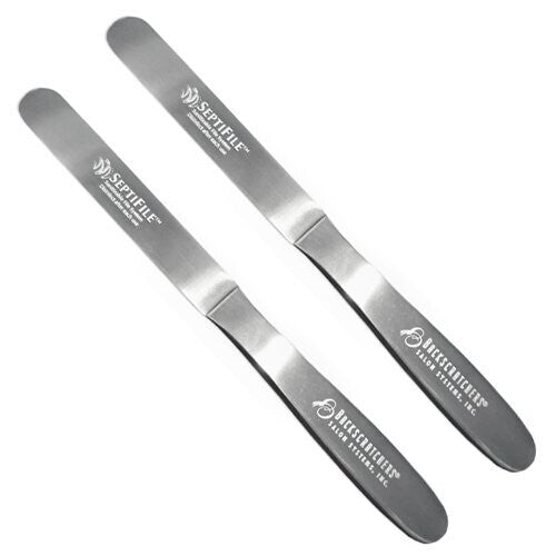 Backscratchers Septifile Stainless Steel Handle 2pk