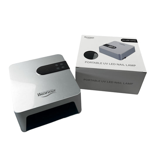 Ikonna Rechargeable Nail Lamp Silver