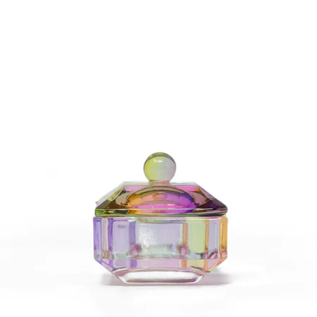YN Rainbow Glass Dampen Dish