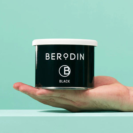 Berodin Black Tin 400gm Soft Wax